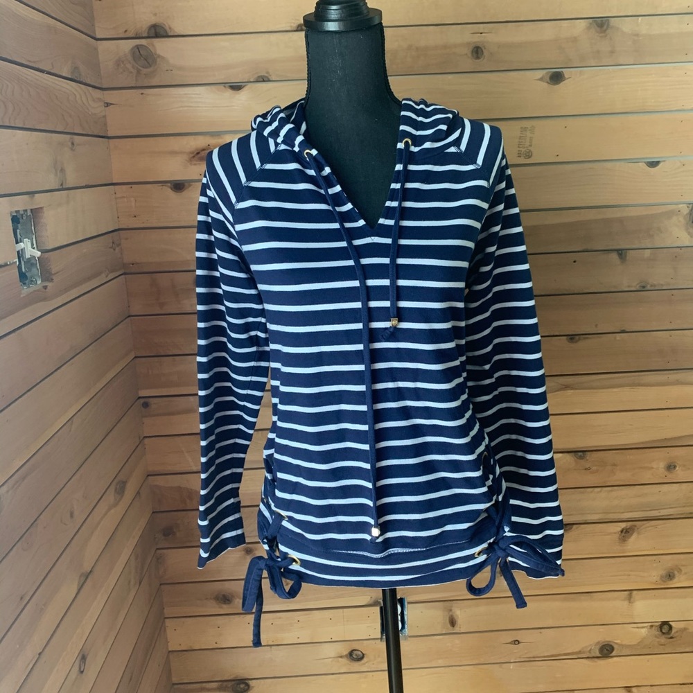MICHAEL KORS V NECK HOODIE Size M good condition